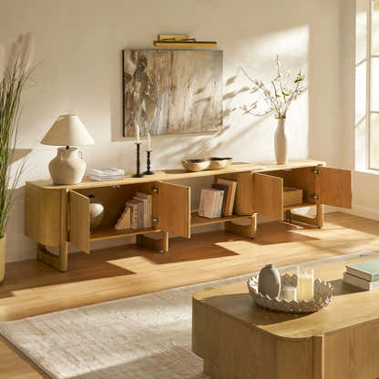 Silas Extendable TV Stand 80" to 110"