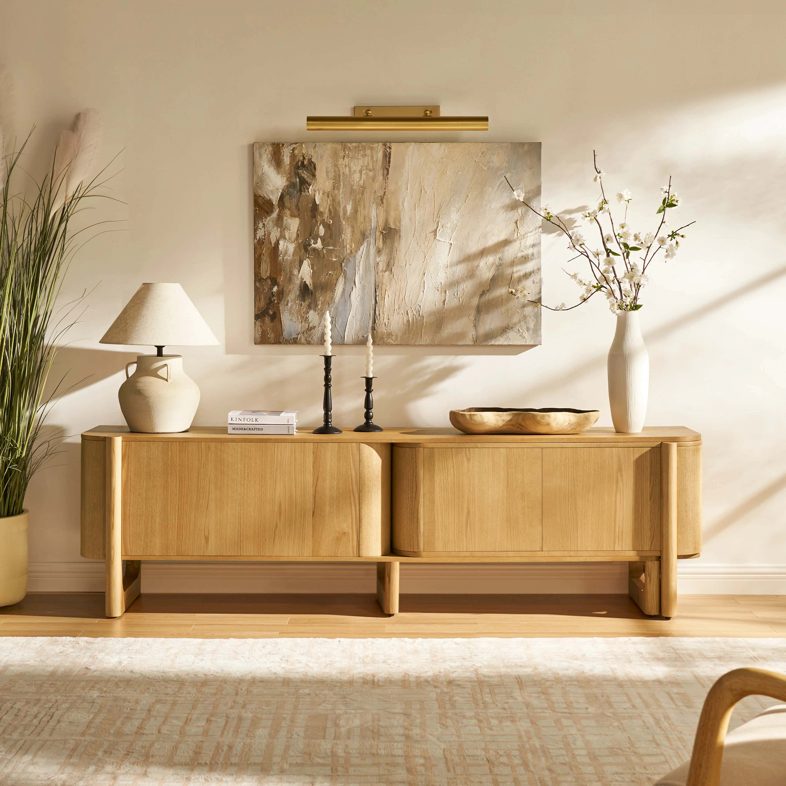 Silas Extendable TV Stand 80" to 110"