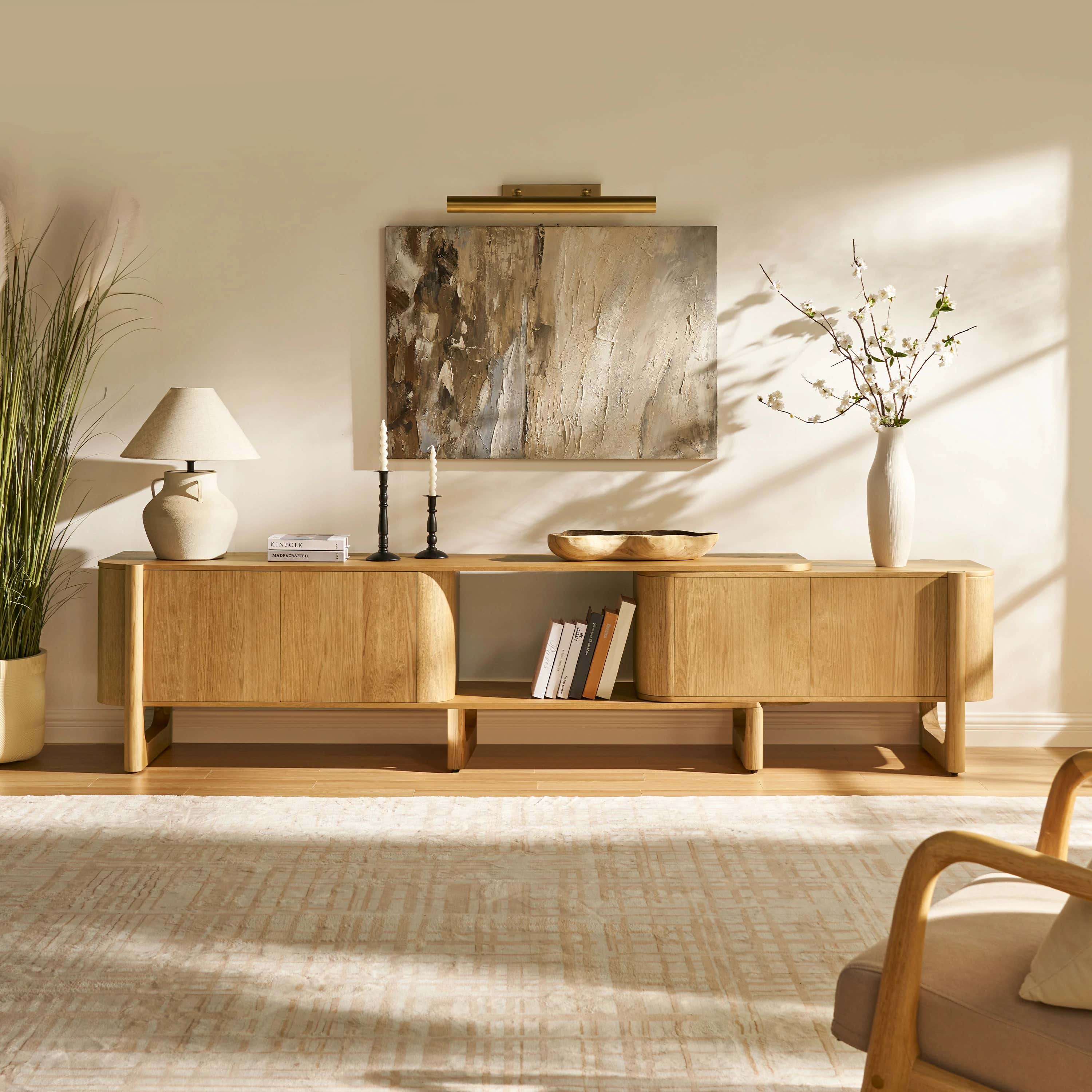 Silas Extendable TV Stand 80" to 110"