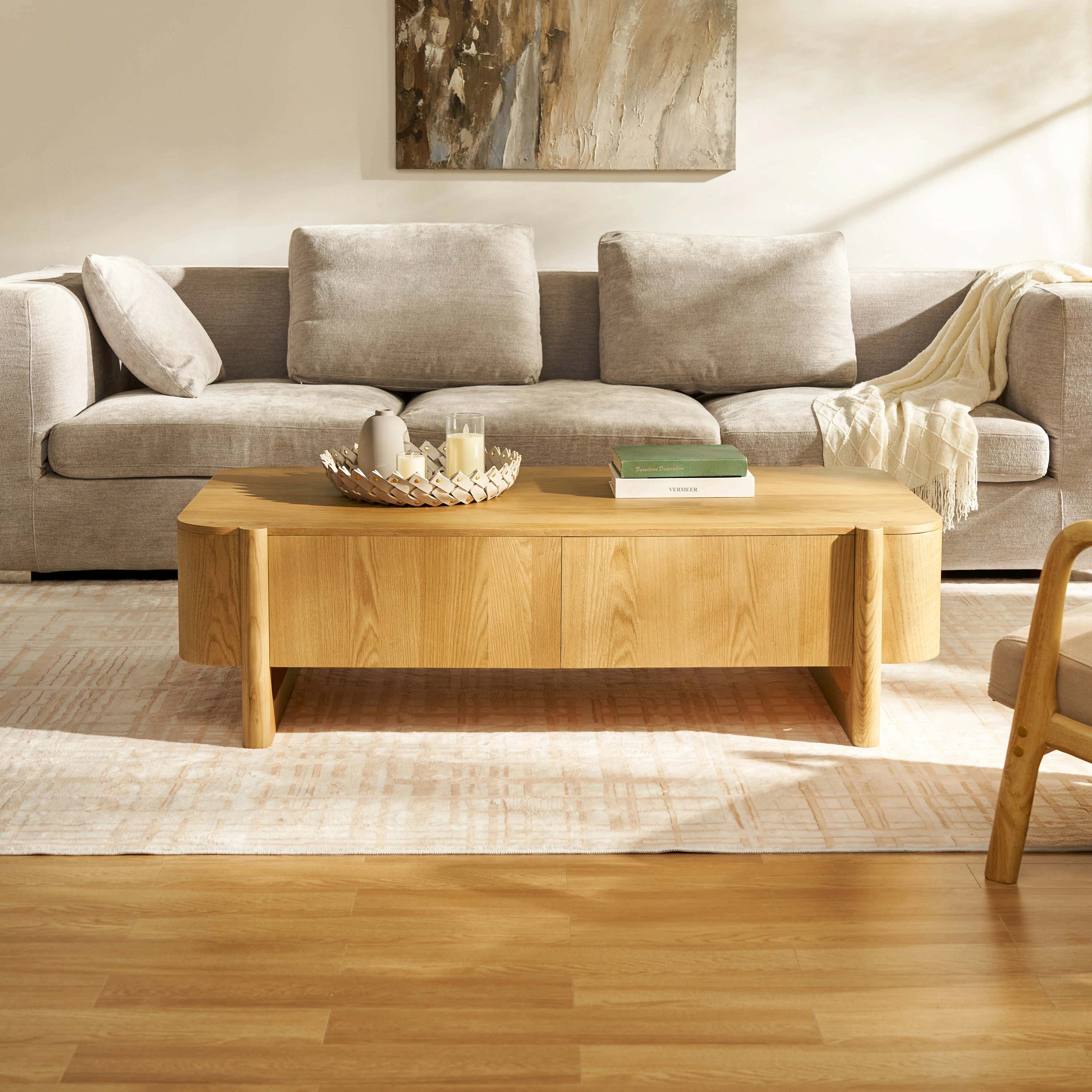 Silas Coffee Table 55"W