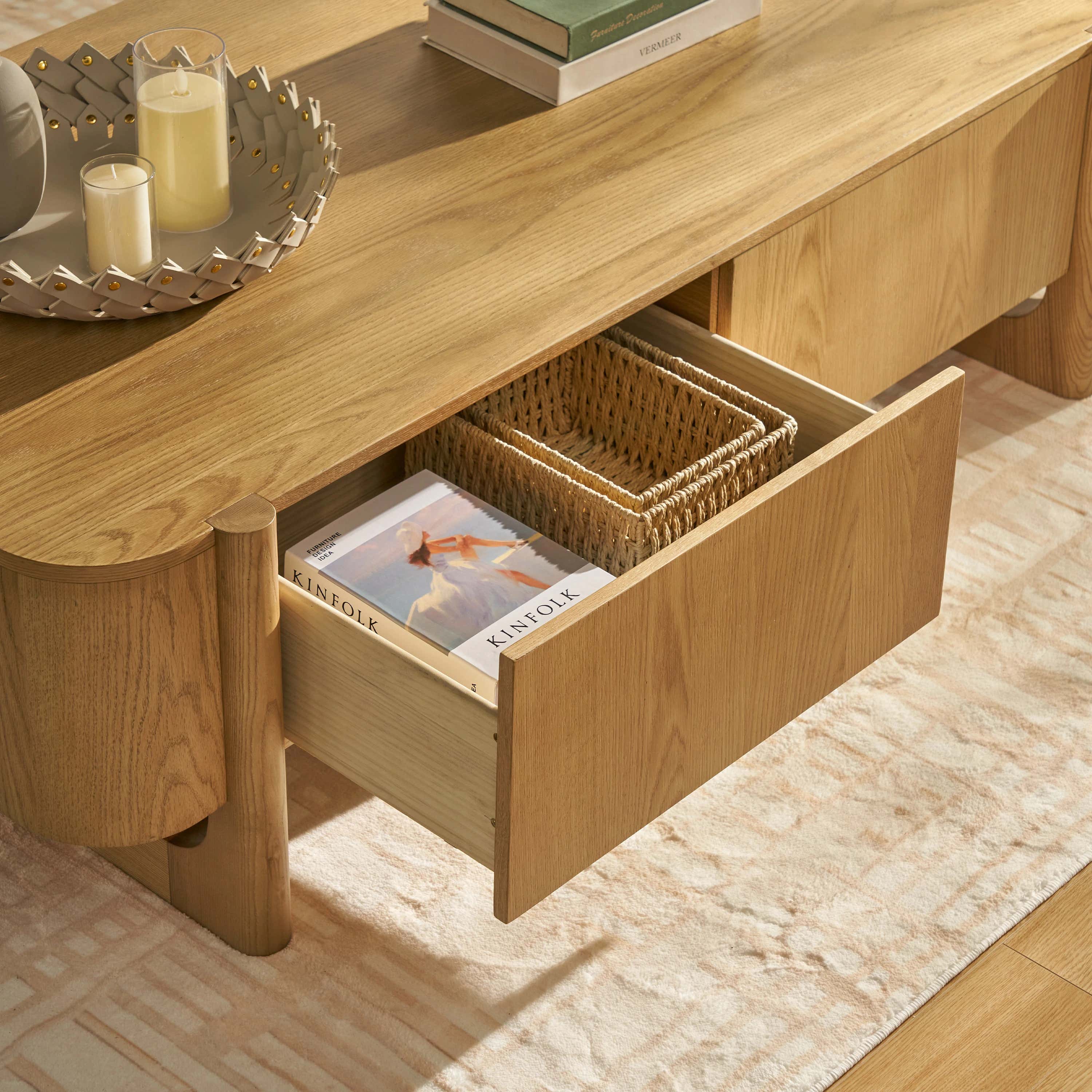 Silas Coffee Table 55"W