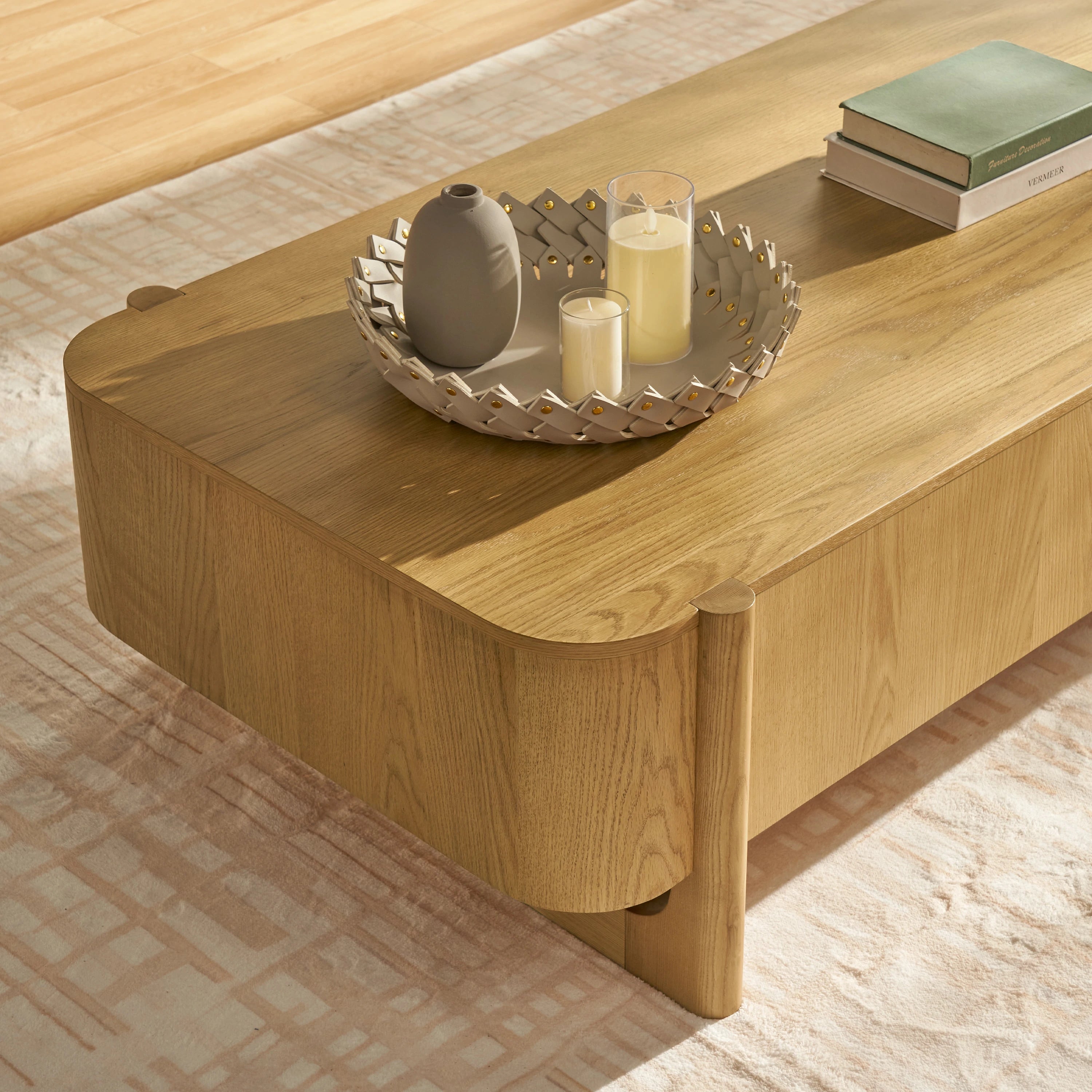 Silas Coffee Table 55"W