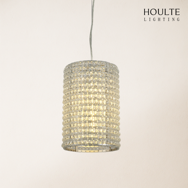 Stellar Beads Pendant Lights Smoke Clear 12"