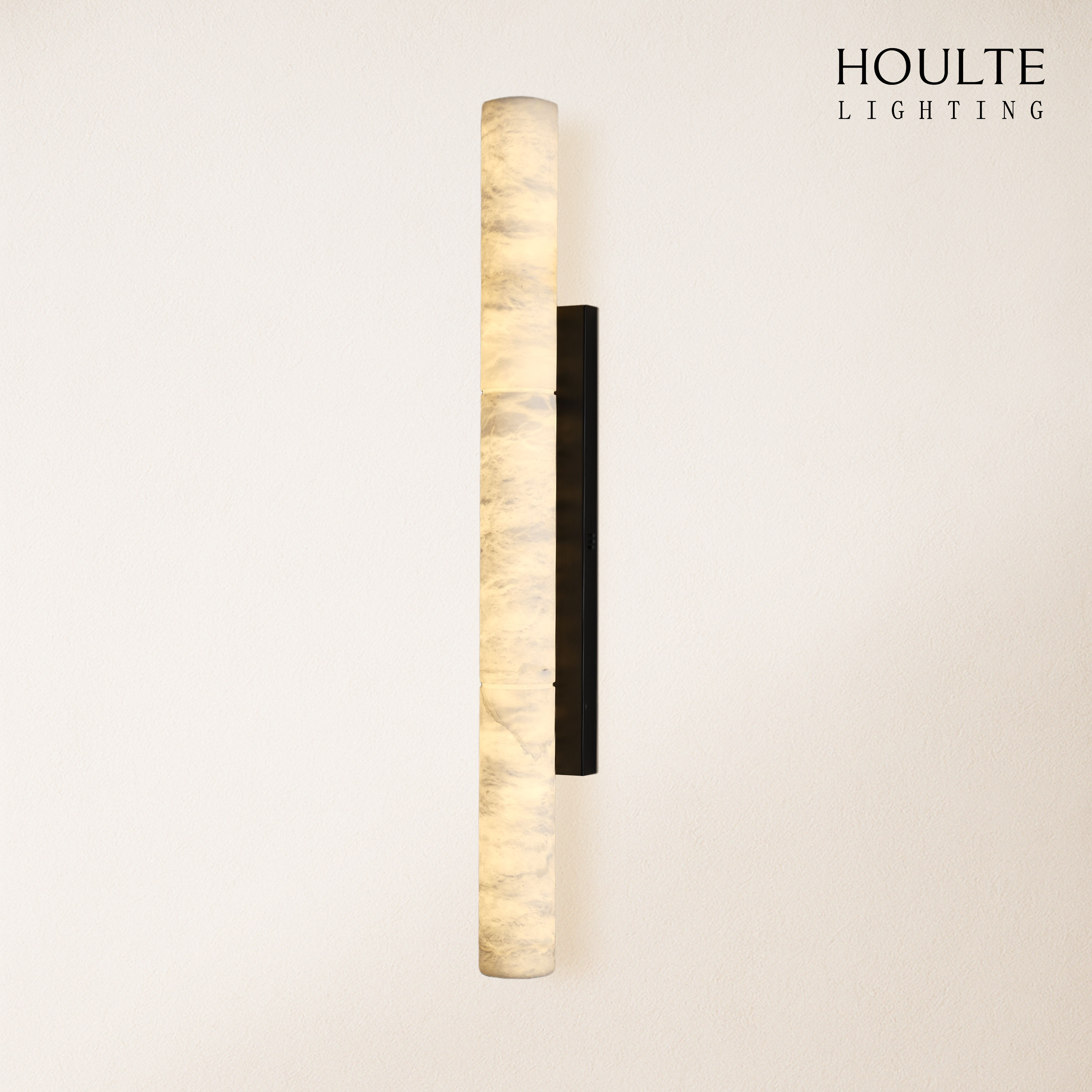 Sylvia Palladian Alabaster Wall Sconce 36"H