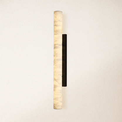 Sylvia Palladian Alabaster Wall Sconce 36"H