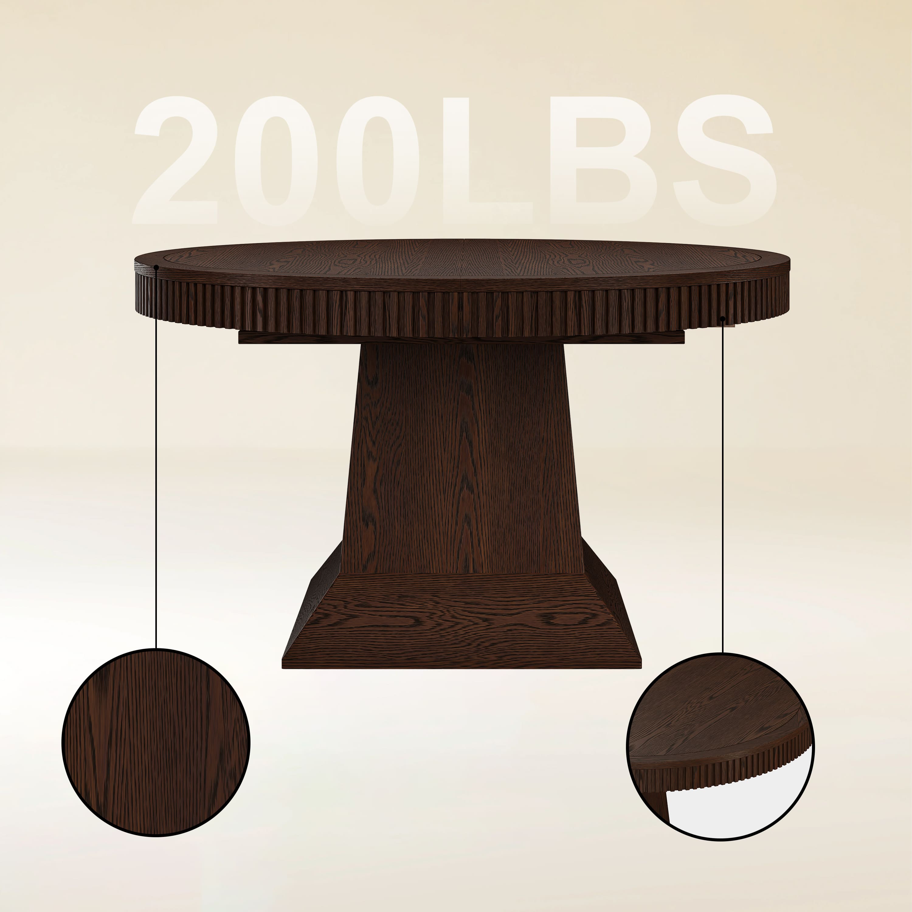 Ansel Dining Table 54" To 85"