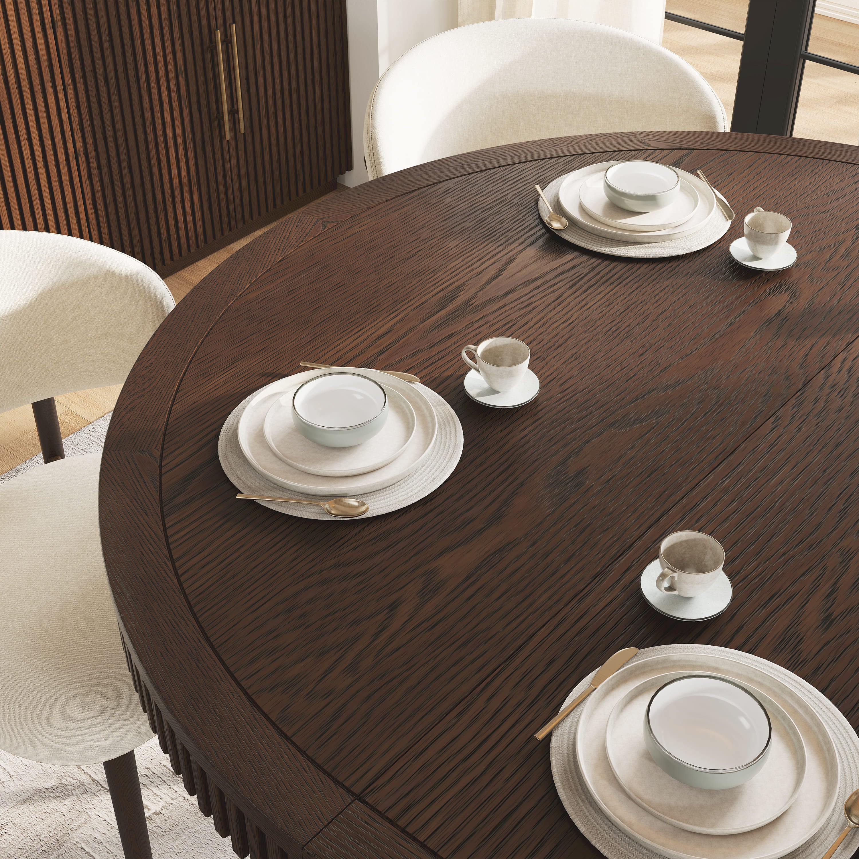 Ansel Dining Table 54" To 85"
