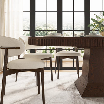 Ansel Dining Table 54" To 85"