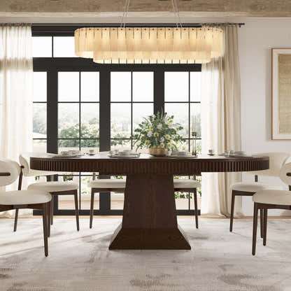 Ansel Dining Table 54" To 85"