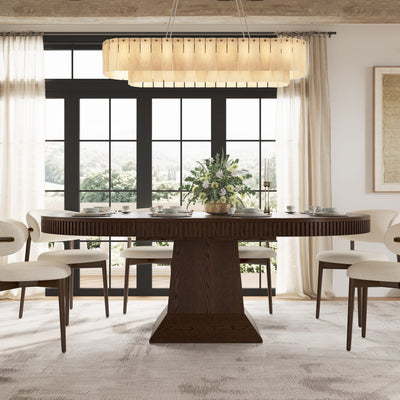 Ansel Dining Table 54" To 85"