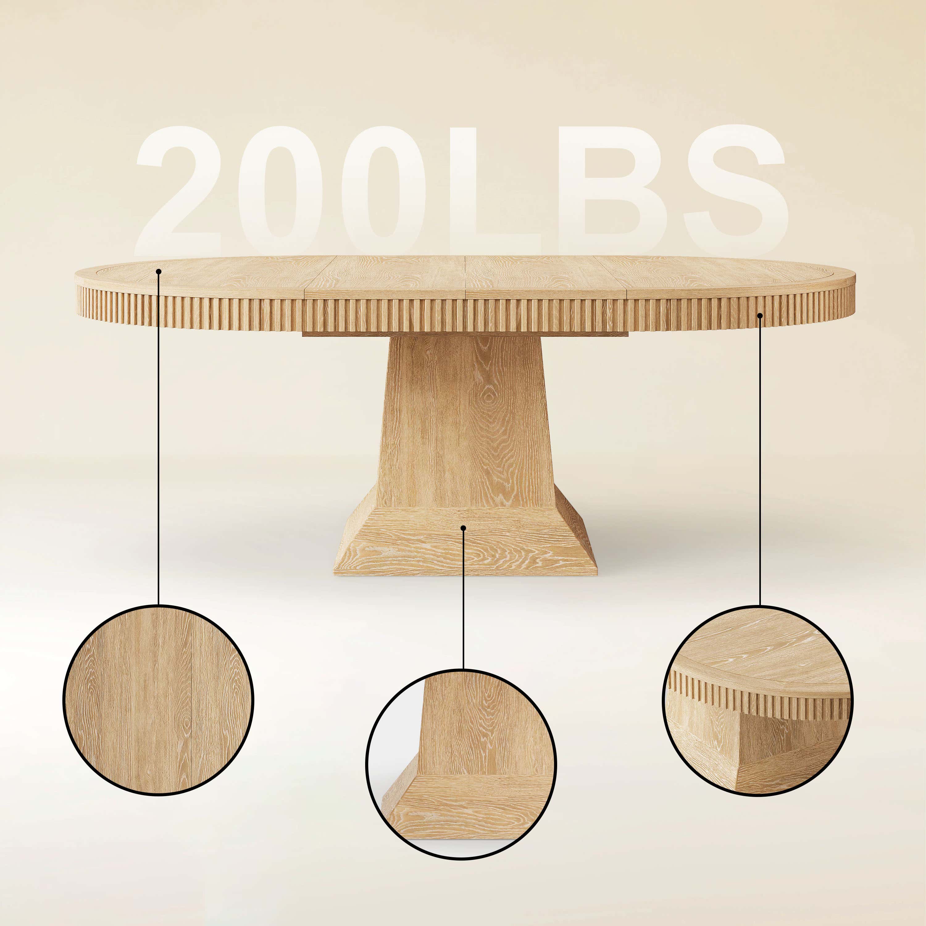 Ansel Dining Table 54" To 85"