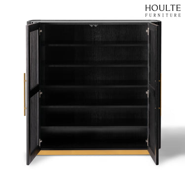 Holton 47"H Oak Storage Cabinet