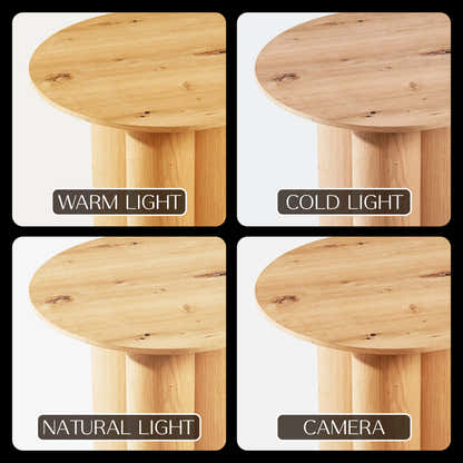 Trefoil Round Side Table 24"