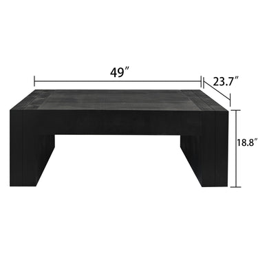 Ubaid Rectangle Coffee Table 40"