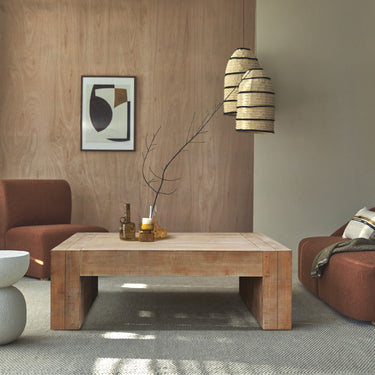 Ubaid Rectangle Coffee Table 40"