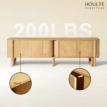 Silas Extendable TV Stand and Coffee Table Set