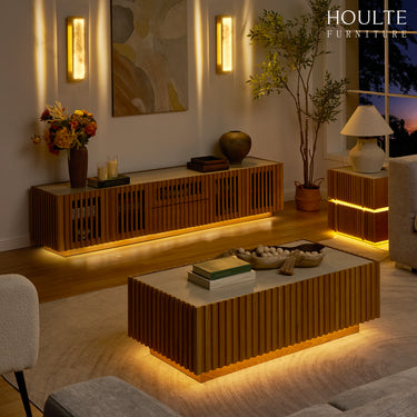 Isla Oak Rectangle Coffee Table 47"
