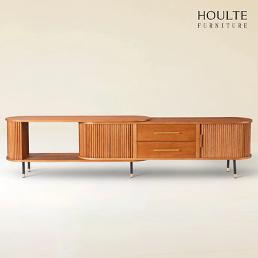 Ewan Oak Extendable Media Console
