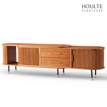 Ewan Oak Extendable Media Console