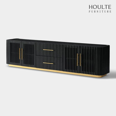 Holton Oak Media Console, Coffee Table And Sideboard Set
