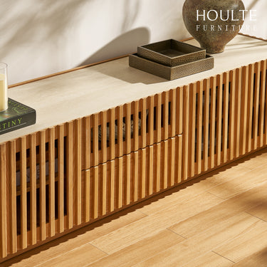 Isla Oak Media Console 80"
