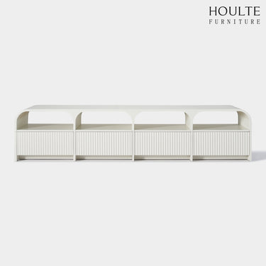 Naru Media Console and Coffee Table Set