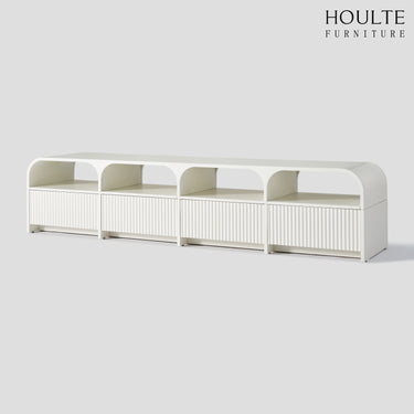 Naru Media Console and Coffee Table Set