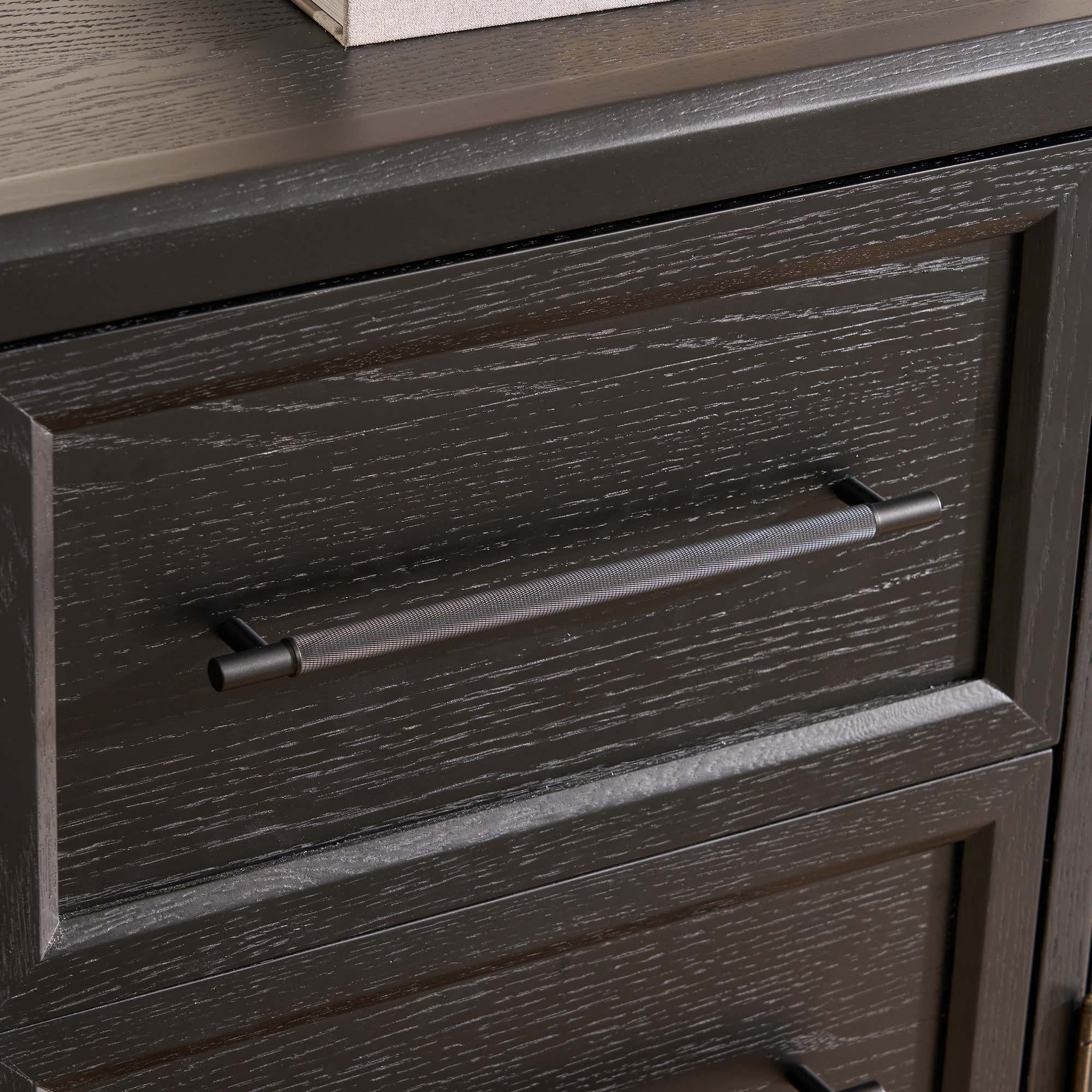 Alvar Oak Media Console 80"W