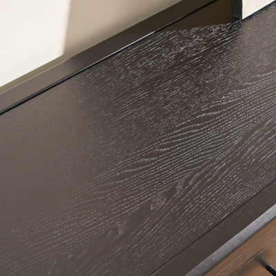 Alvar Oak Media Console 80"W