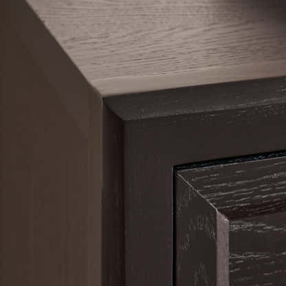 Alvar Oak Media Console 80"W