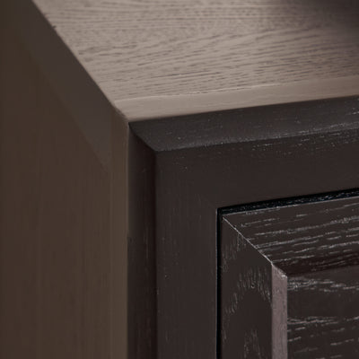Alvar Oak Media Console 80"W