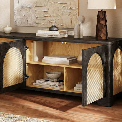Cory OAK Media Console 80"