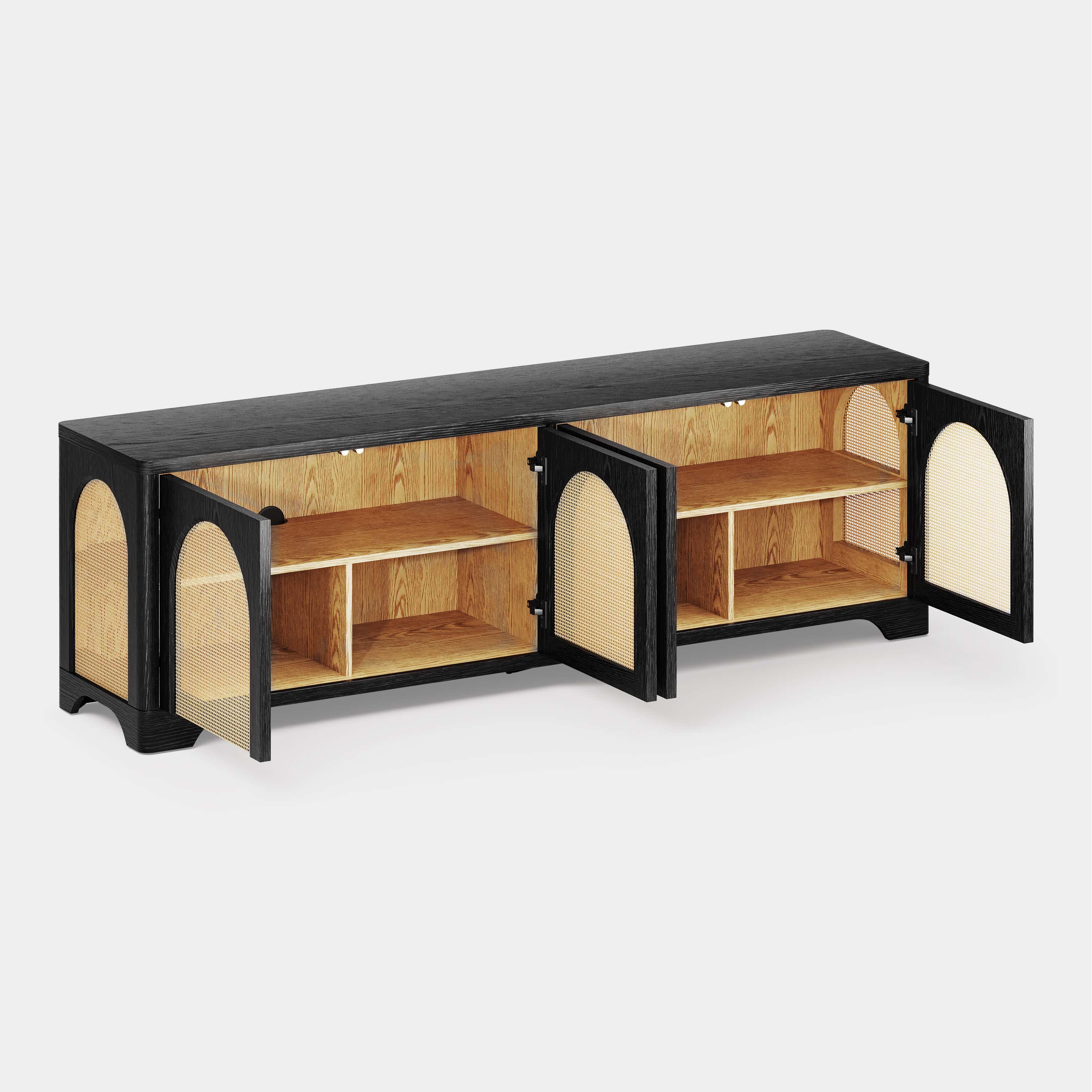 Cory OAK Media Console 80"