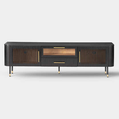 Ewan Oak Media Console 80"W