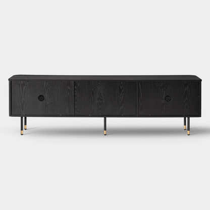 Ewan Oak Media Console 80"W