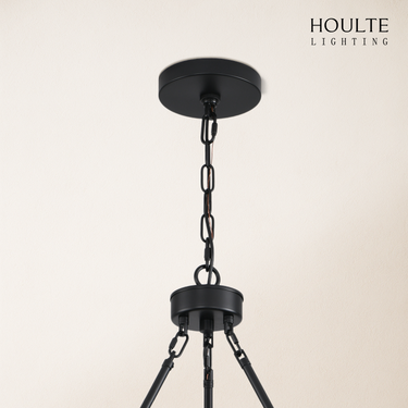 Vellum Round Chandelier 24"D