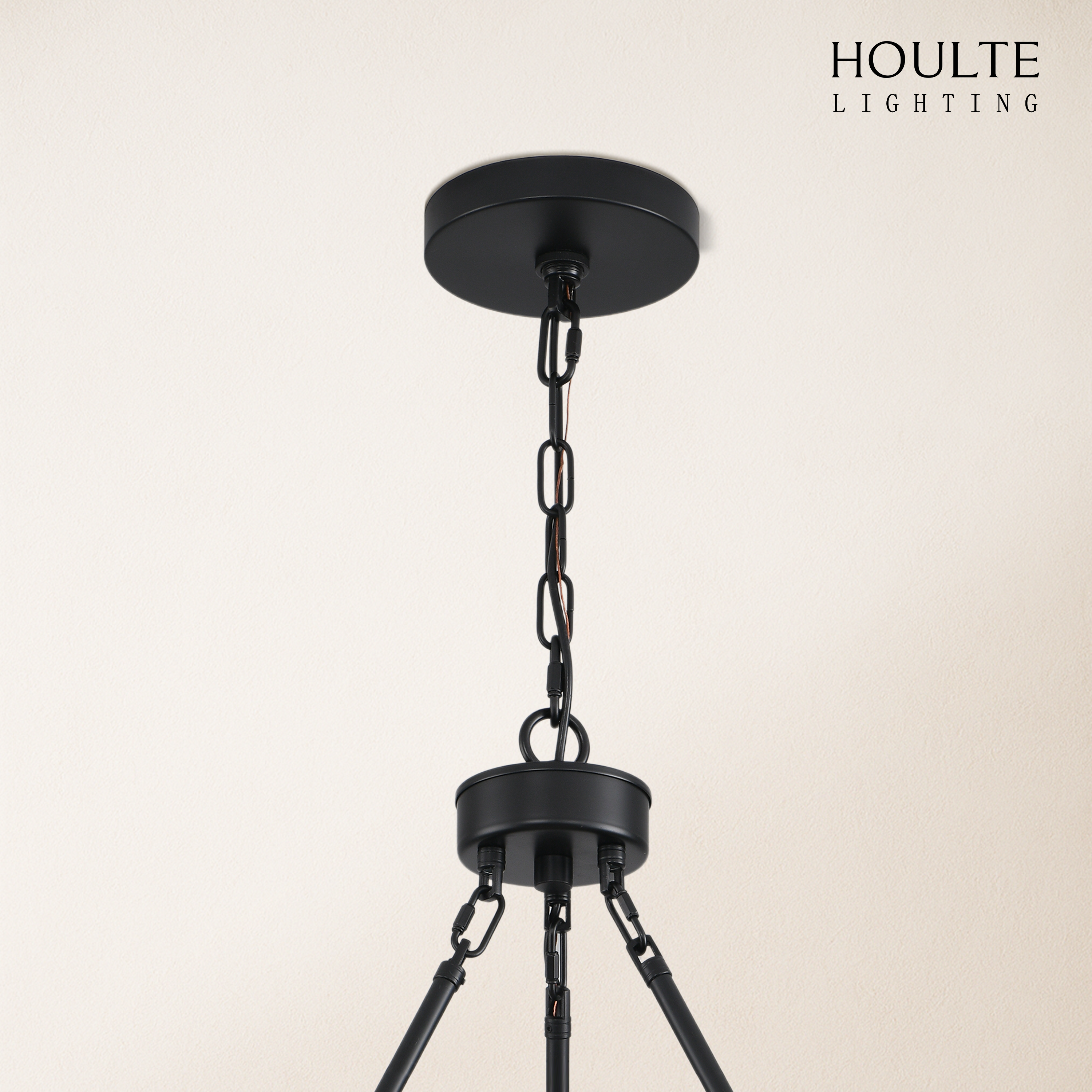 Vellum Round Chandelier 36"D