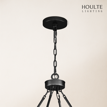 Vellum Round Chandelier 48"D