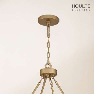 Vellum Round Chandelier 48"D