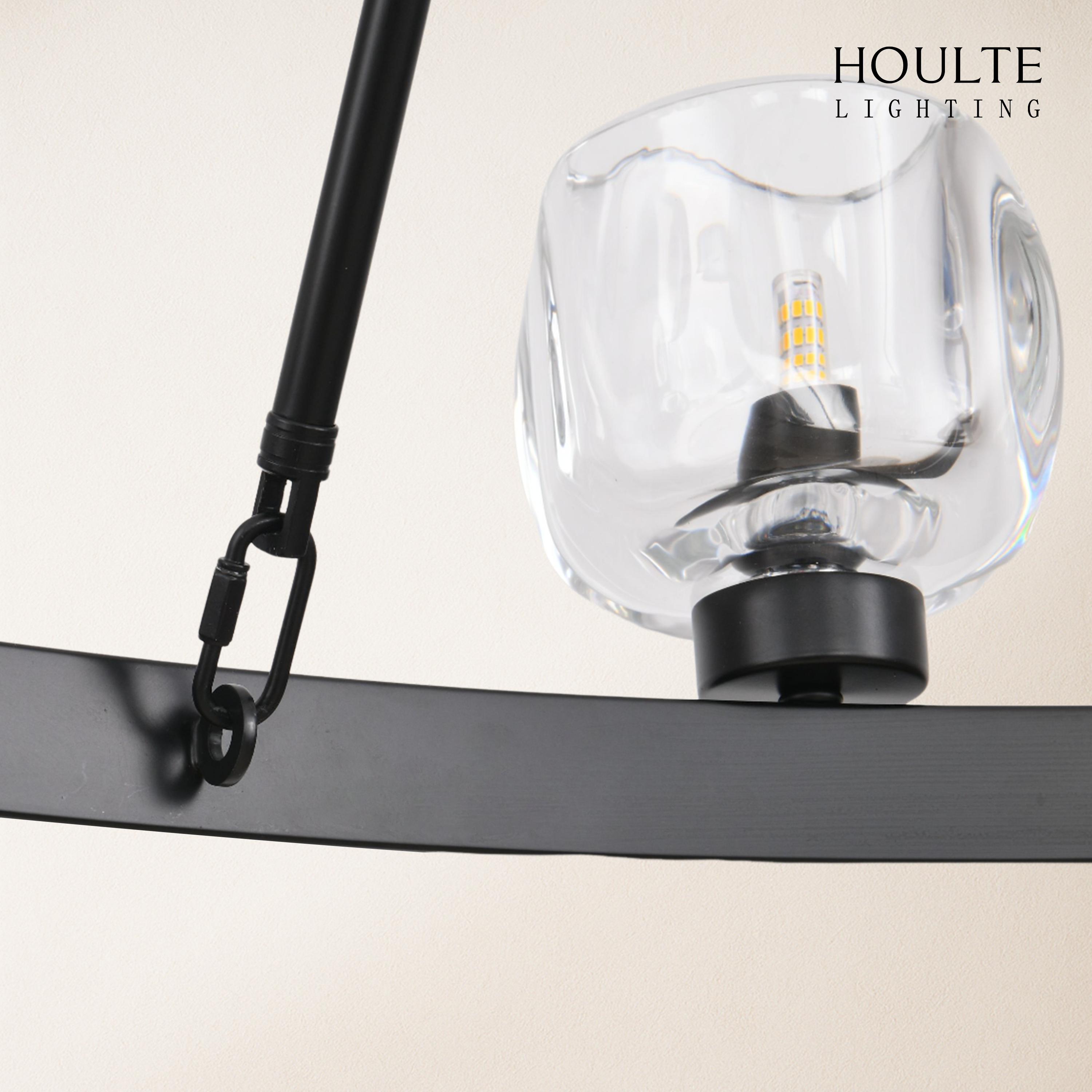 Vellum Round Chandelier 59"D