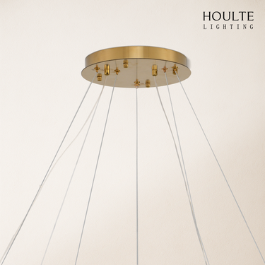 Vetro Prism Crystal 2-Tier Chandelier 40" L