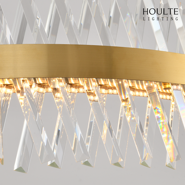 Vetro Prism Crystal Rectangular Chandelier 40"L