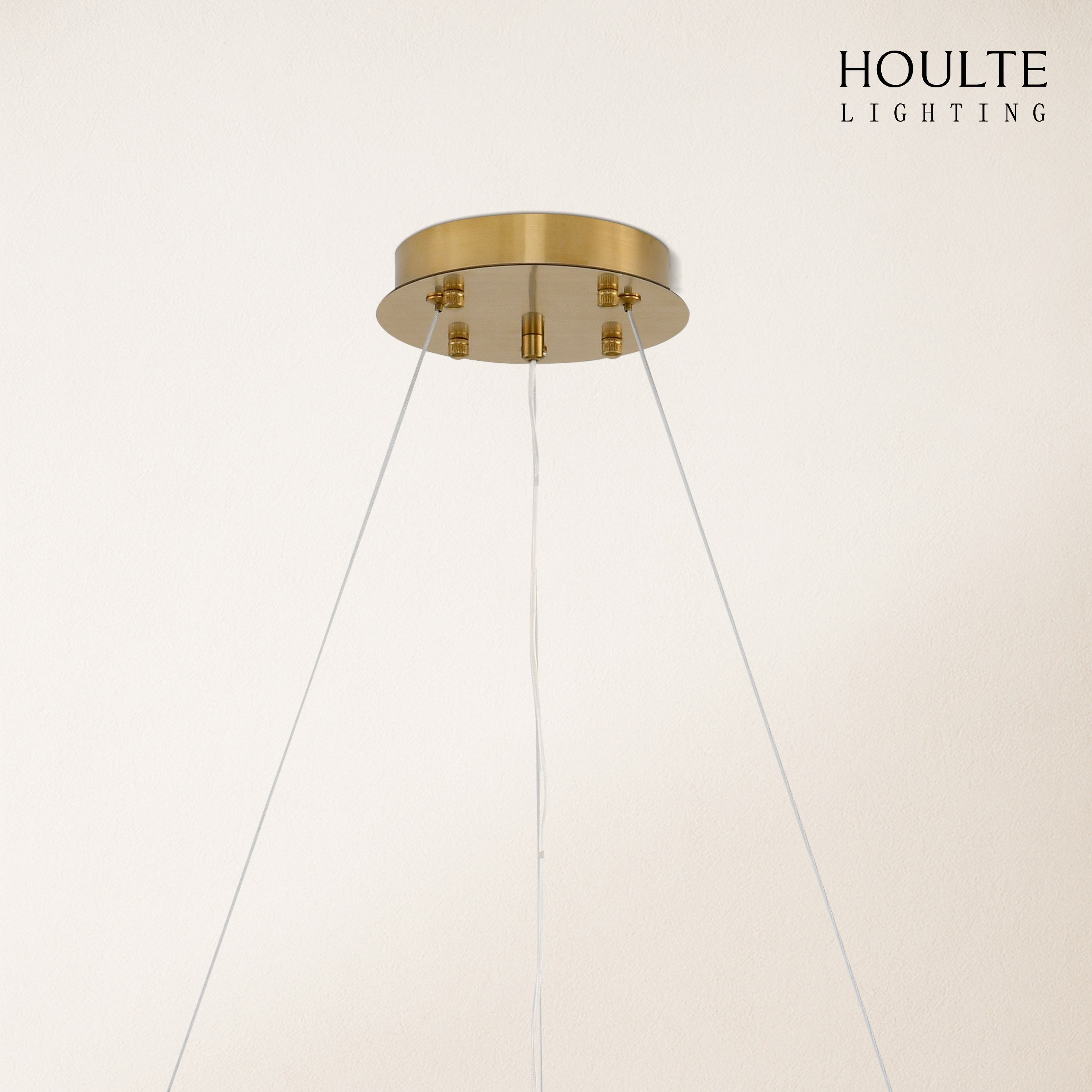 Vetro Prism Crystal Round Chandelier 23.6"D