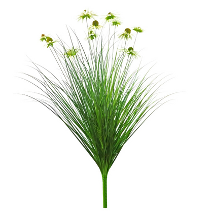 Artificial 11-Head Chrysanthemum Spray 47"H