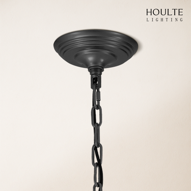 Wagon Wheel Candle Round Chandelier 64"