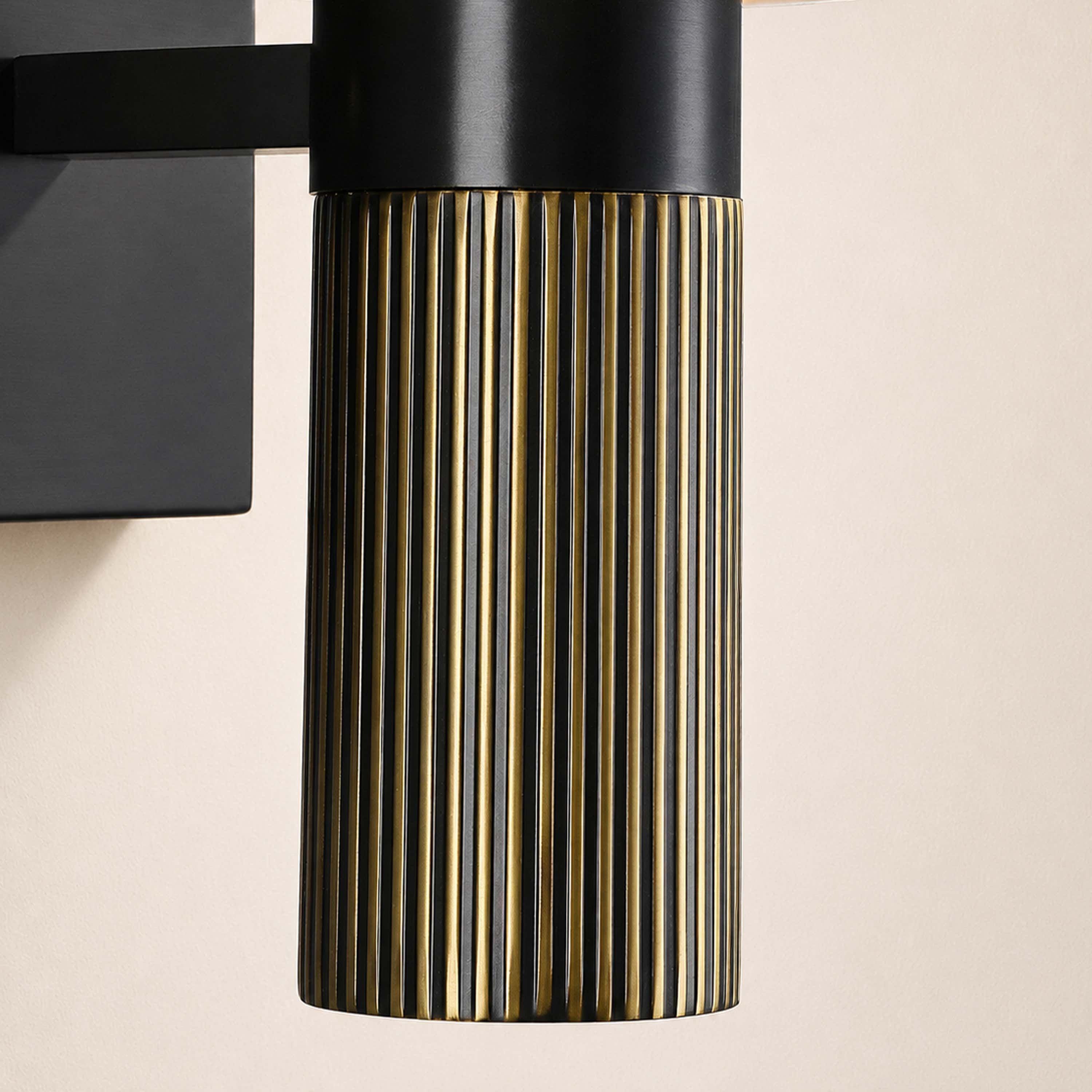 Xelora Alabaster Torch Wall Sconce