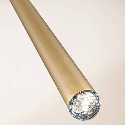 Anthropology Rectangle Crystal Pendant 54"W