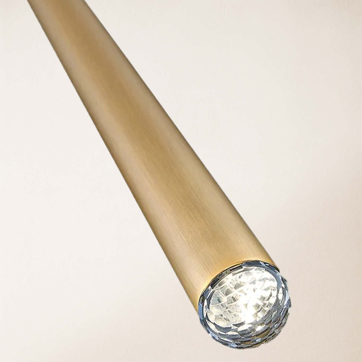 Anthropology Rectangle Crystal Pendant 40"W