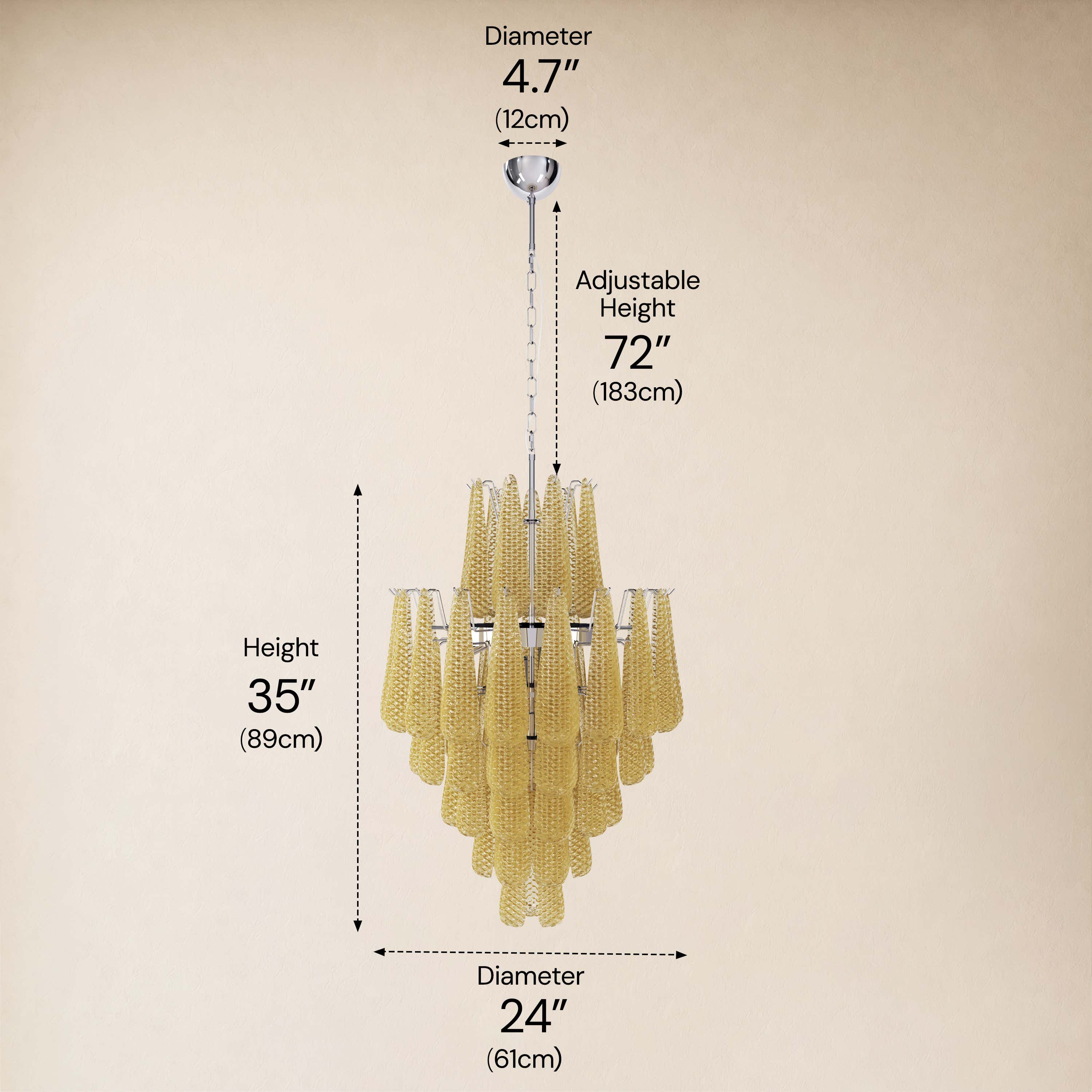 #Glass_Yellow,Finish_Silver,Size_24" dimensions 2