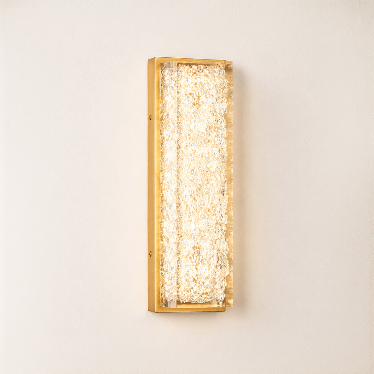 Astris Linear Resin Wall Sconce #Finish_Gold,Size_12.9"